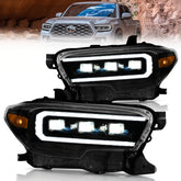 VLAND LED Matrix Projector Headlights For 2016-2023 Toyota Tacoma